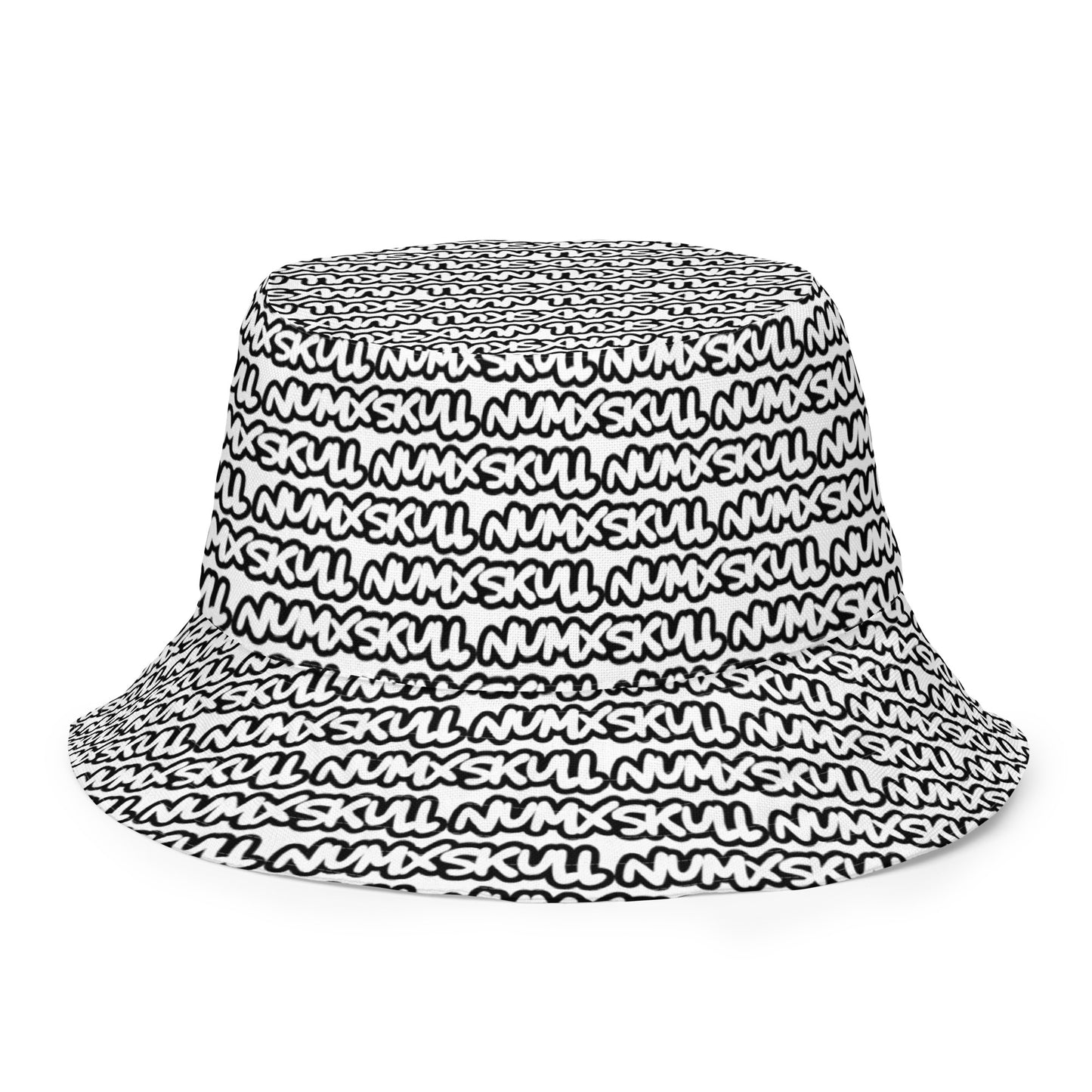 REVERSIBLE BUCKET HAT X BLACK/WHITE