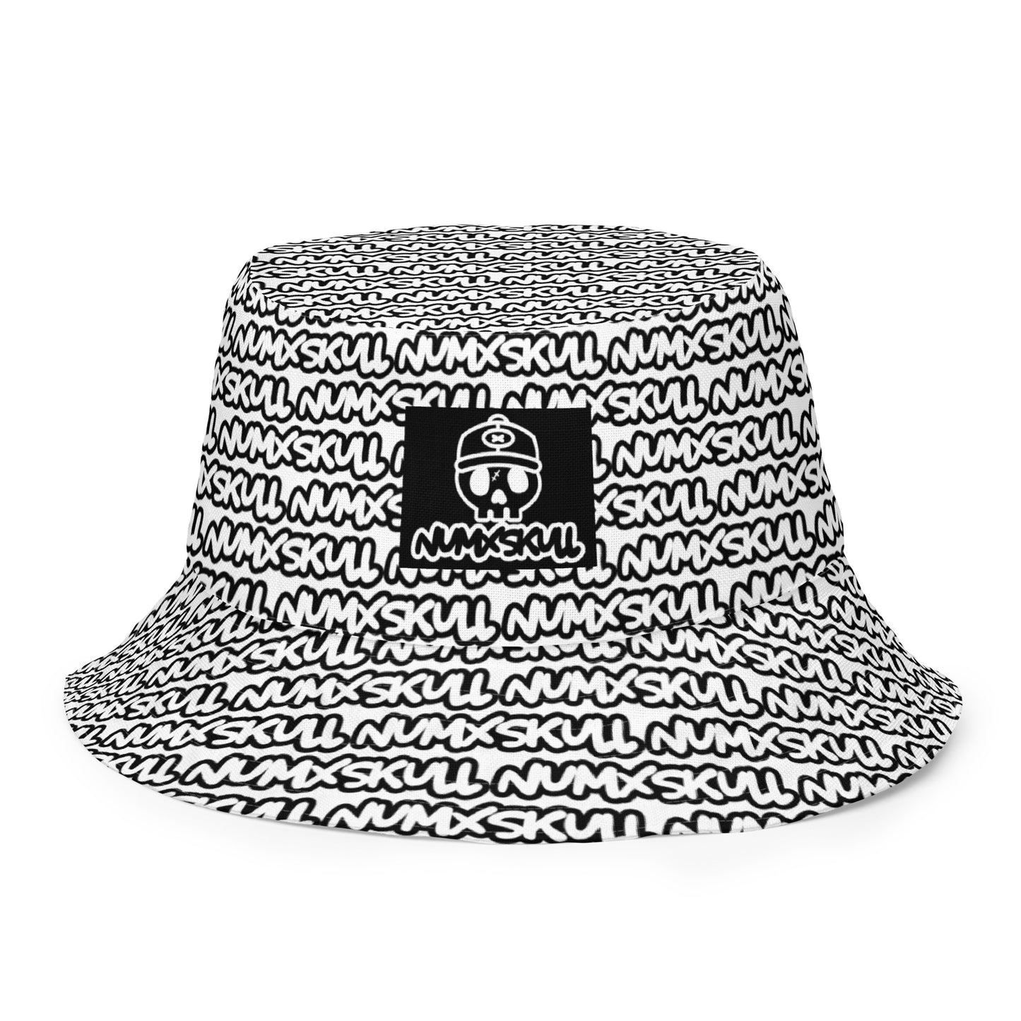 REVERSIBLE BUCKET HAT X BLACK/WHITE