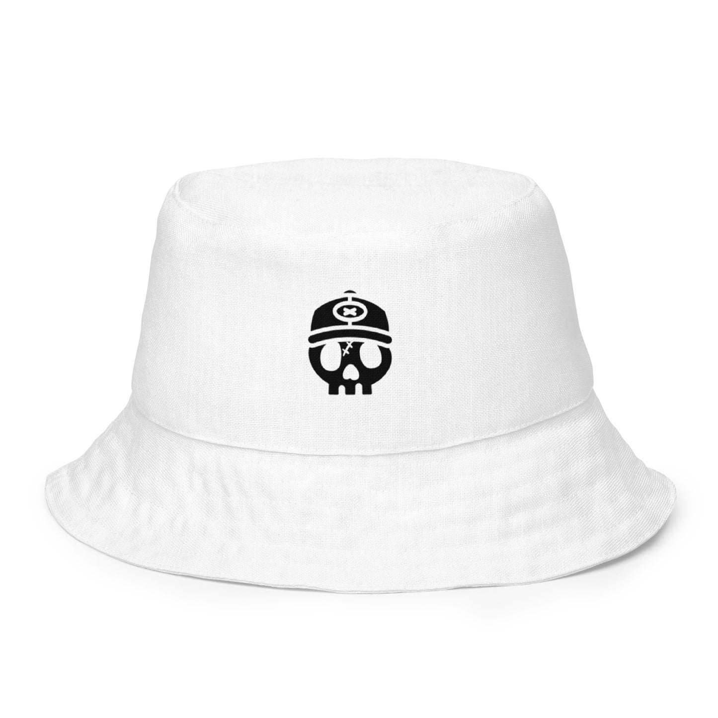 REVERSIBLE BUCKET HAT X BLACK/WHITE