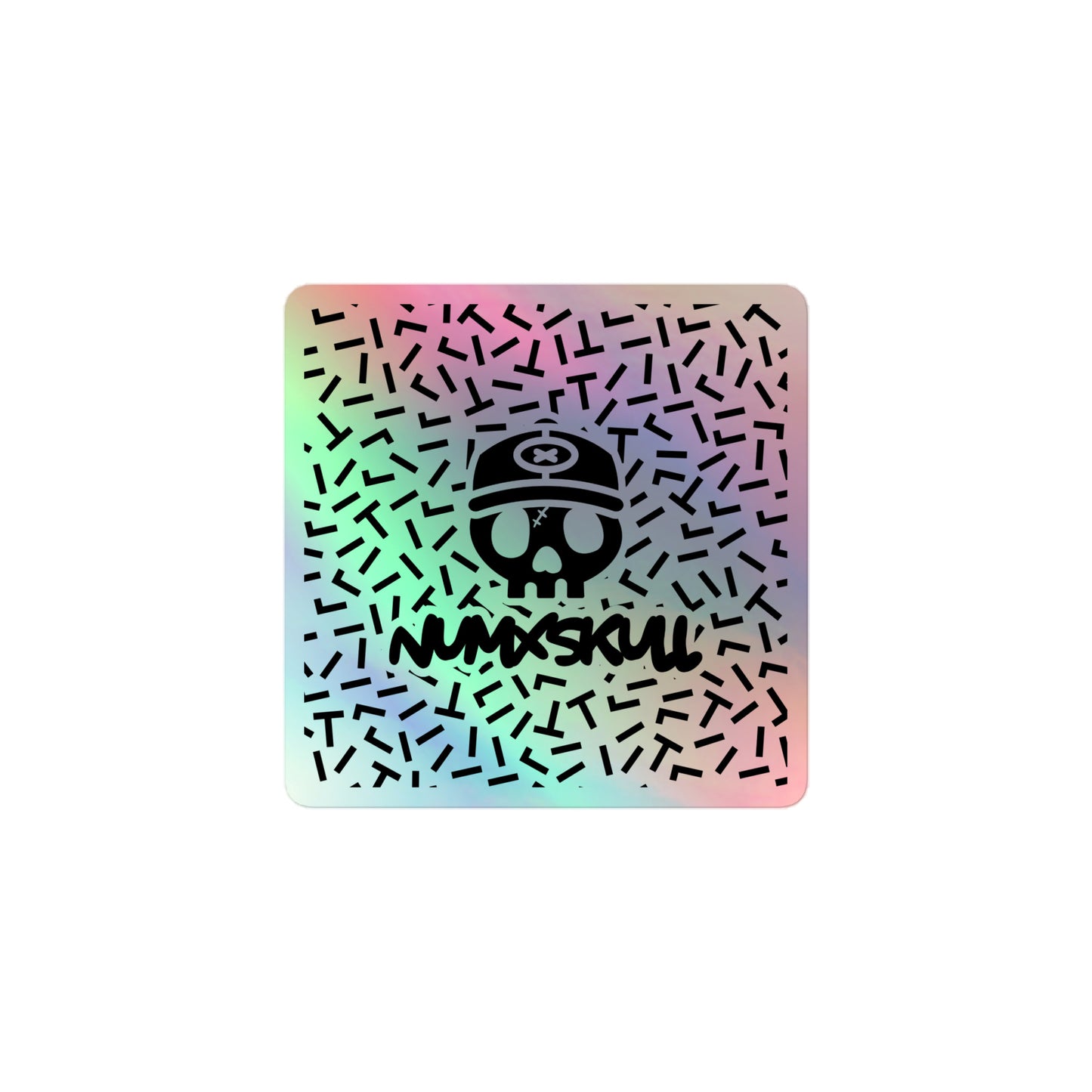 Holographic Sticker X 90's Speckled LOGO