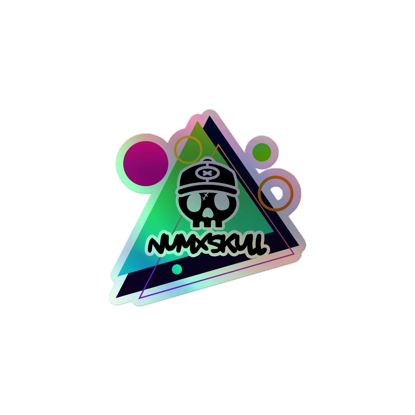 Holographic Sticker X 90's Nostalgia Triangle