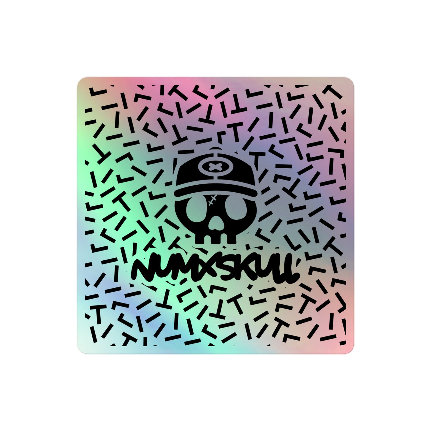 Holographic Sticker X 90's Speckled LOGO