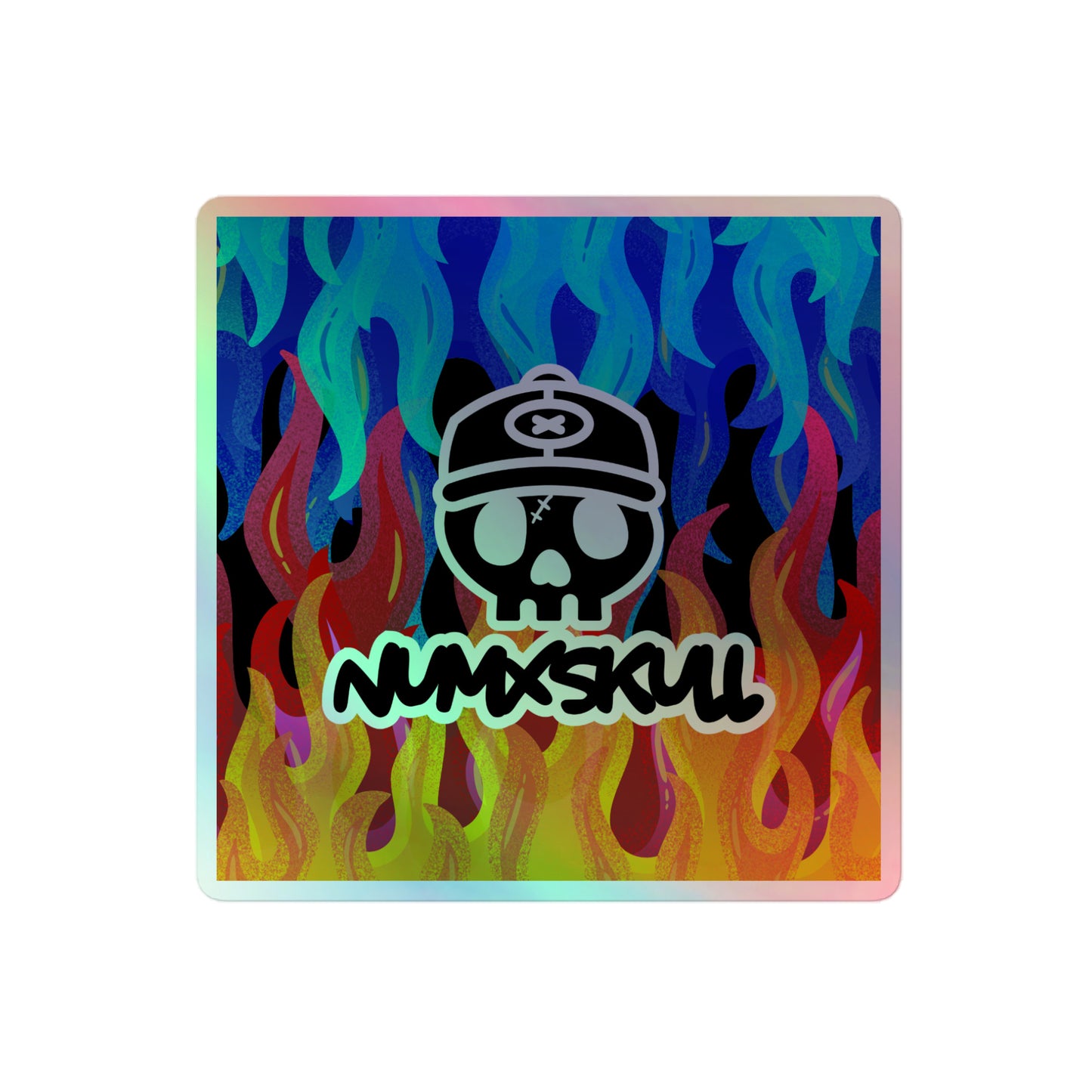 Holographic Sticker X Fire and Ice Sticker