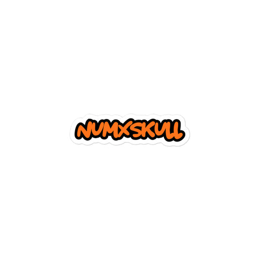 LOGO STICKER X ORANGE and BLACK