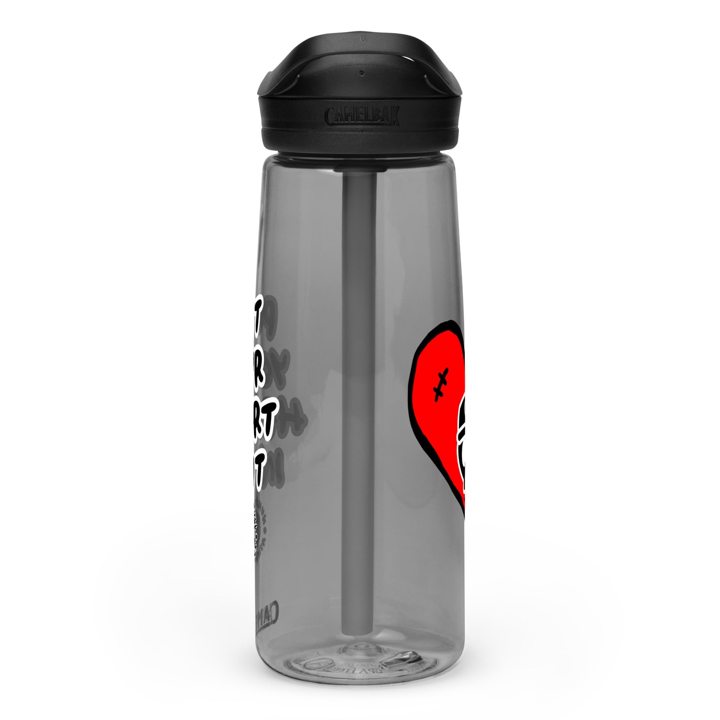 SPORTS WATER BOTTLE X PUT YOUR HEART IN IT