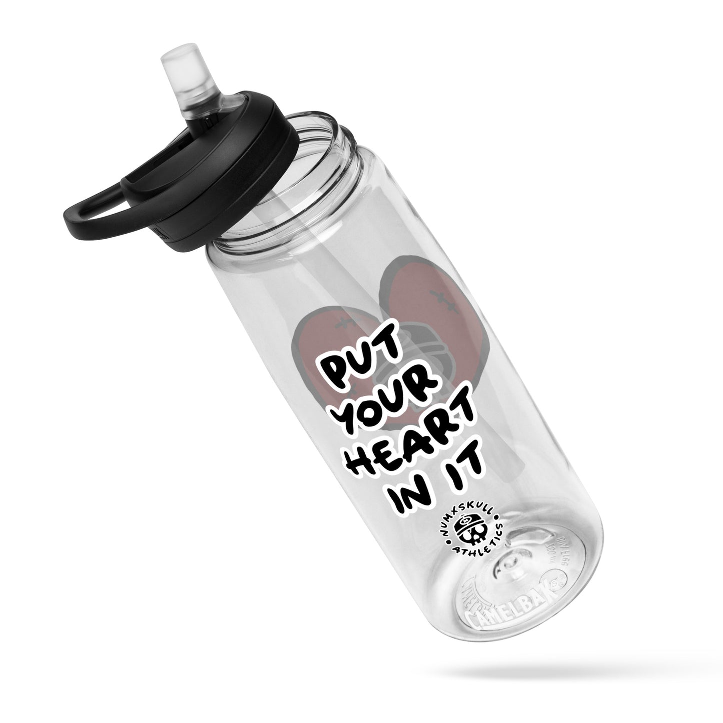 SPORTS WATER BOTTLE X PUT YOUR HEART IN IT