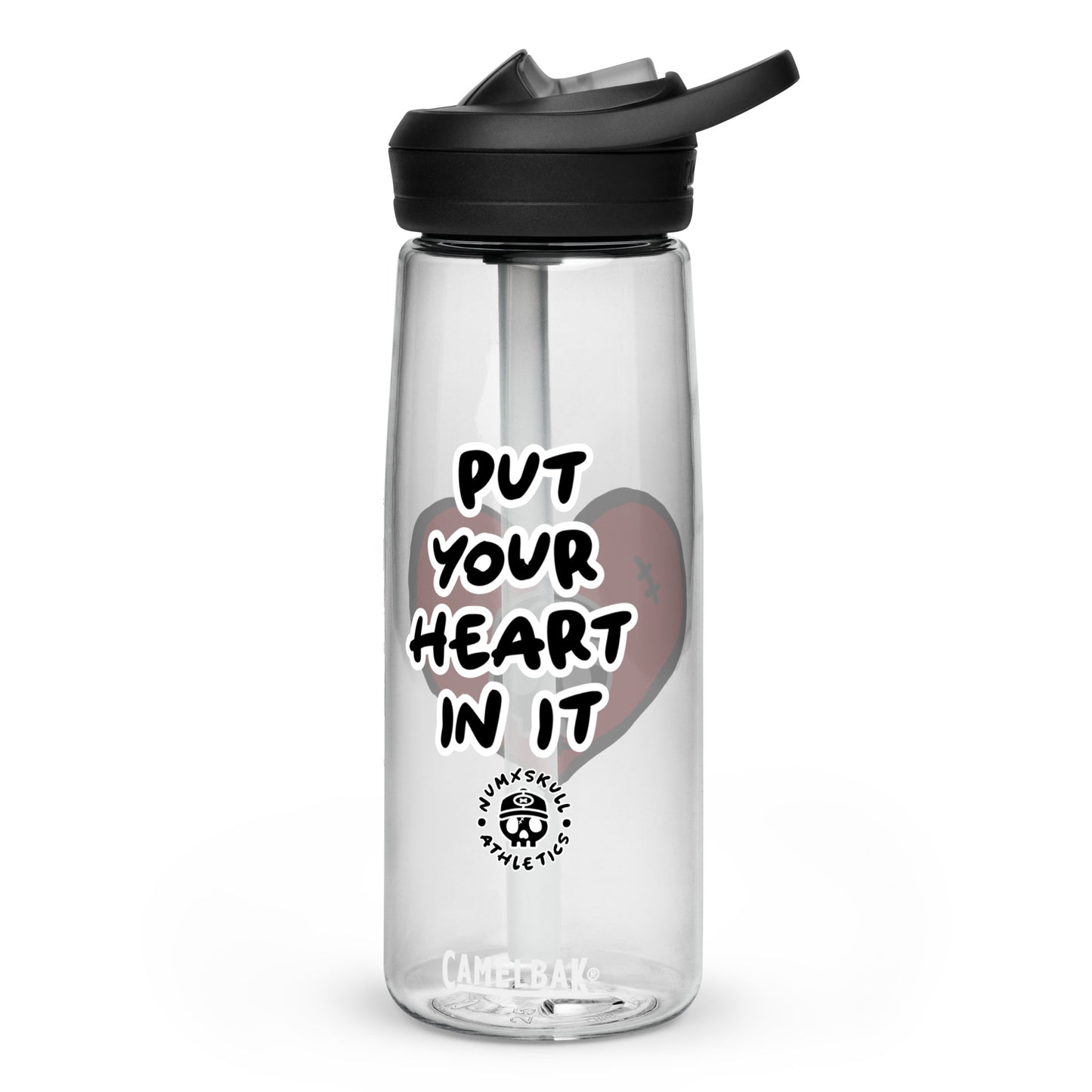 SPORTS WATER BOTTLE X PUT YOUR HEART IN IT