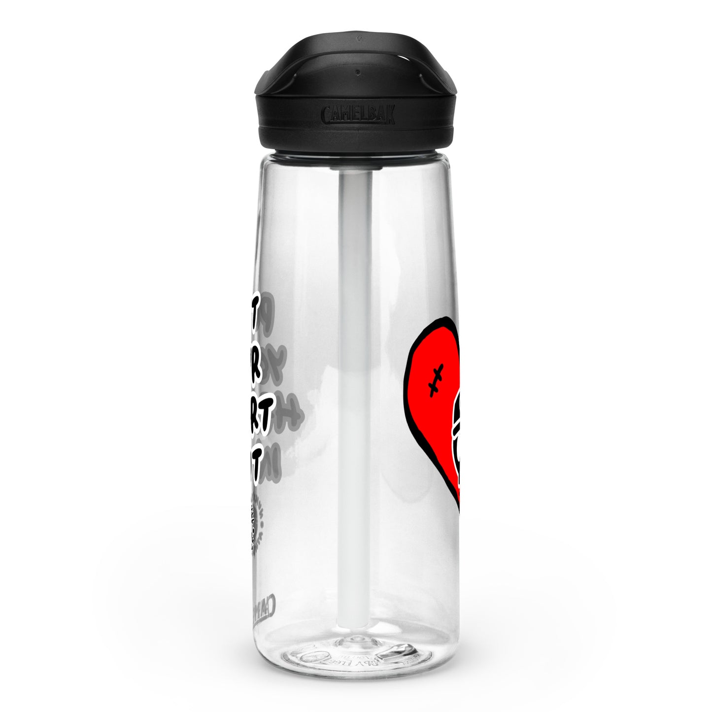 SPORTS WATER BOTTLE X PUT YOUR HEART IN IT