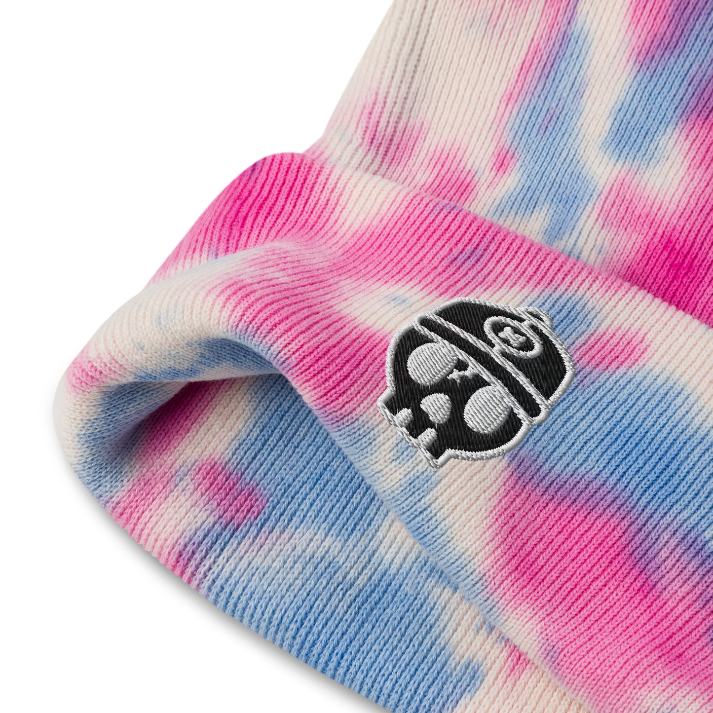 ORIGINAL SKULL X PINK SKY TIE-DYE BEANIE