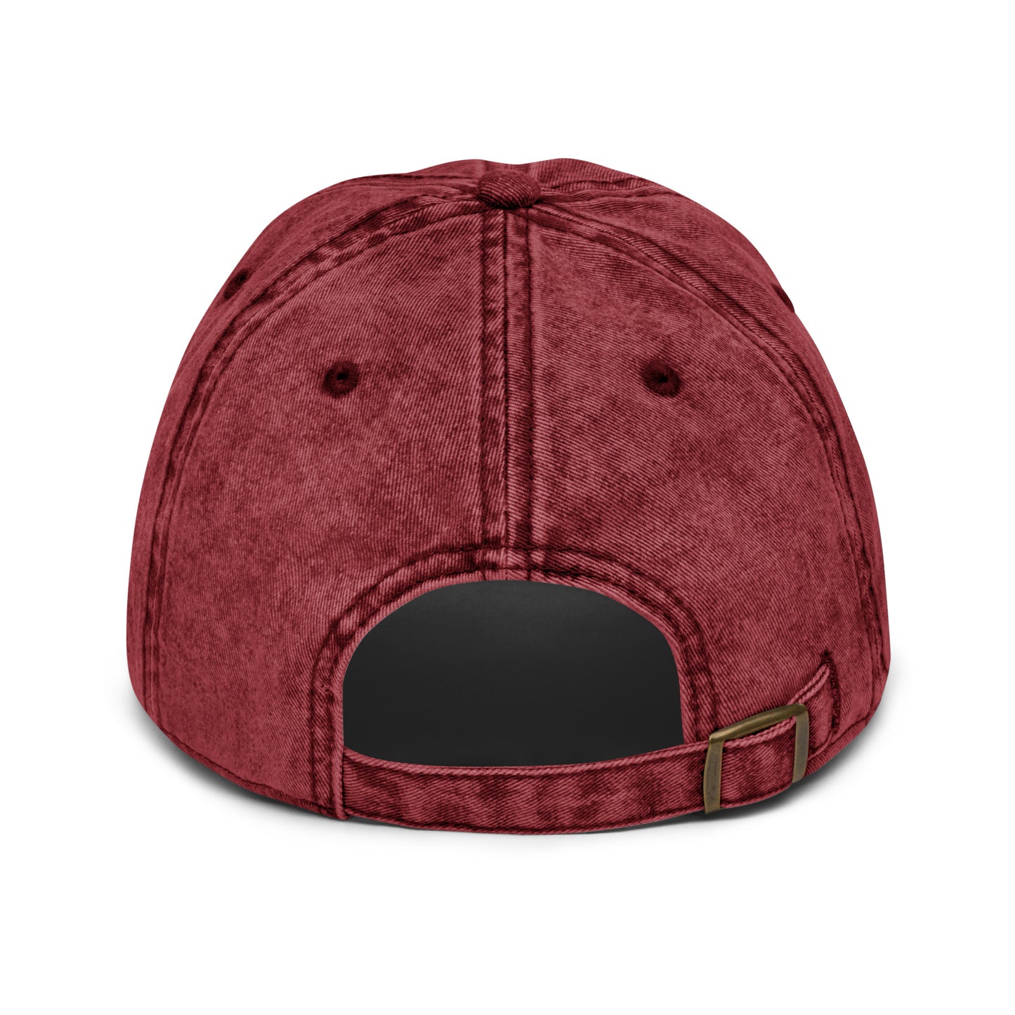 HEART LOGO X MAROON VINTAGE X COTTON TWILL HAT