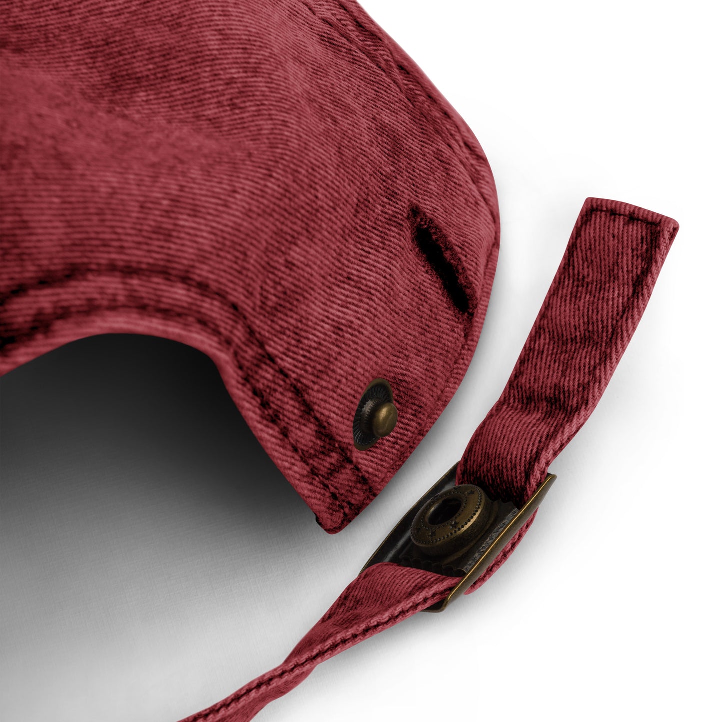 HEART LOGO X MAROON VINTAGE X COTTON TWILL HAT