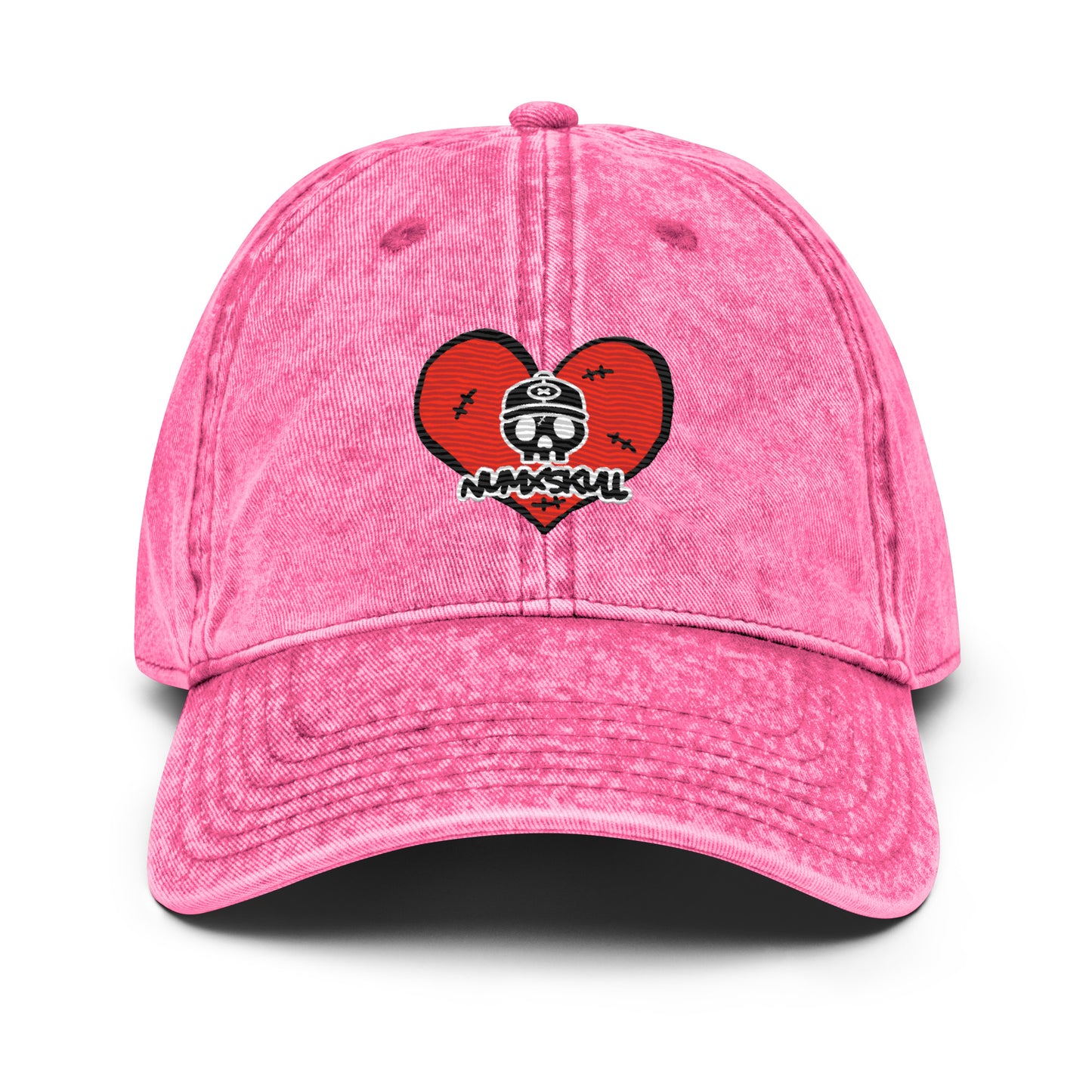 HEART LOGO X PINK VINTAGE X COTTON TWILL HAT